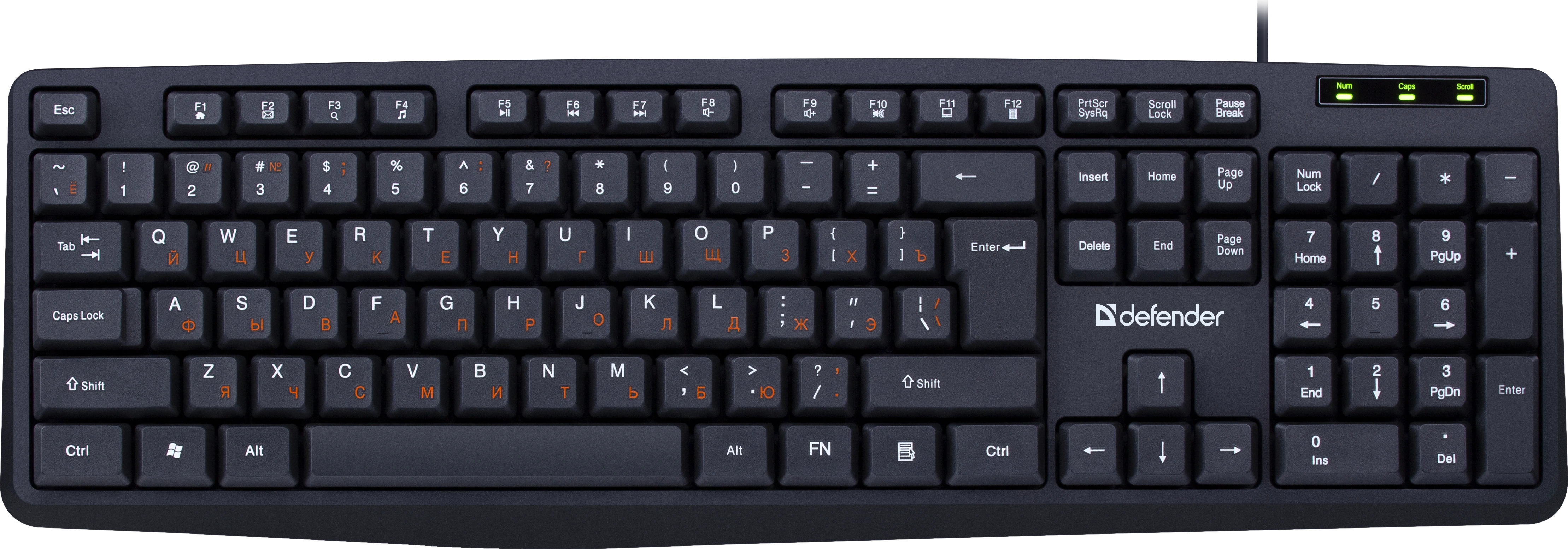 Клавиатура USB Defender Concept HB-164 — 3