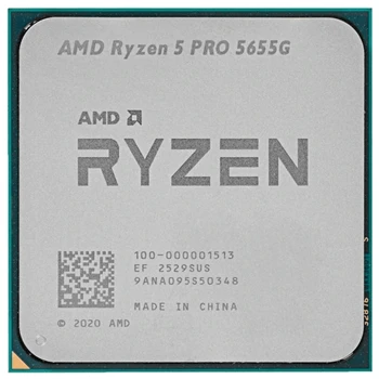 Процессор AMD Ryzen 5 PRO 5655G 3,9ГГц (4,4ГГц Turbo) AM4 6/12 L2 3Mb L3 16Mb 65W OEM 100-000001513 — 3