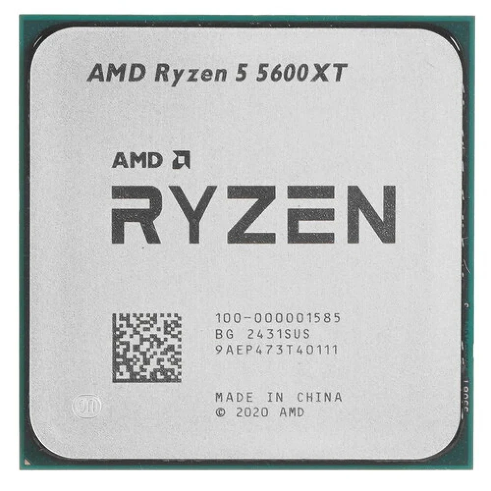 Процессор AMD Ryzen 5 5600XT 3,7ГГц (4,7ГГц Turbo) AM4 7nm 6/12 L2 3Mb L3 32Mb 65W OEM 100-000001585