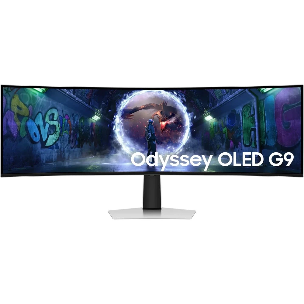 Монитор 49" SAMSUNG Odyssey OLED G9 LS49DG932SIXCI DQHD 1800R 240Hz 0.03мс 250кд/м2 1млн:1 HDMI DP