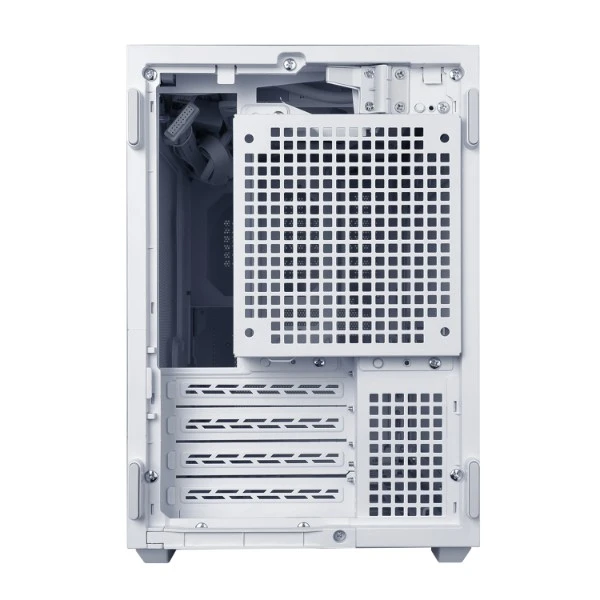 Корпус Lian Li B4W White mATX/ITX БП ATX/SFX 2xUSB3.2 1xType-C 1xAudio/Mic G99.B4W.00 Белый — 4