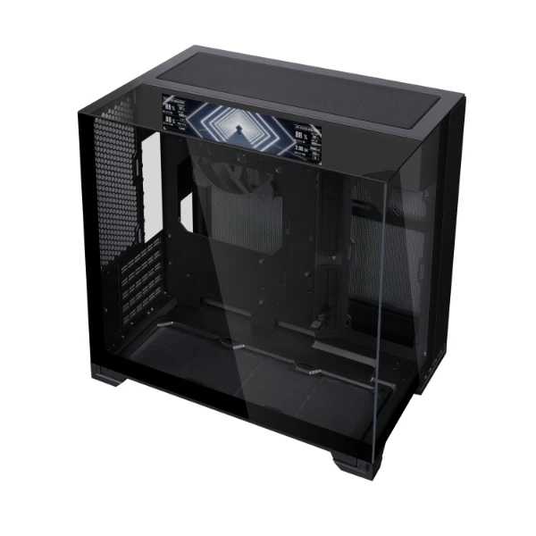 Корпус Lian Li O11 Vision-M Digital Black mATX/ITX БП ATX 2xUSB3.0 1xType-C G99.O11VMDX.00 Черный