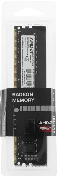 Оперативная память 16GB DDR4 2666MHz AMD Radeon R7 Performance Black PC4-19200 Bulk R7416G2606U2S-UO — 4