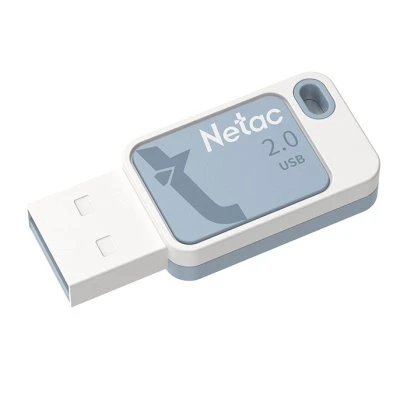 Флэш-накопитель Netac UA31 16GB USB2.0 Flash Drive, Plastic, Blue — 2