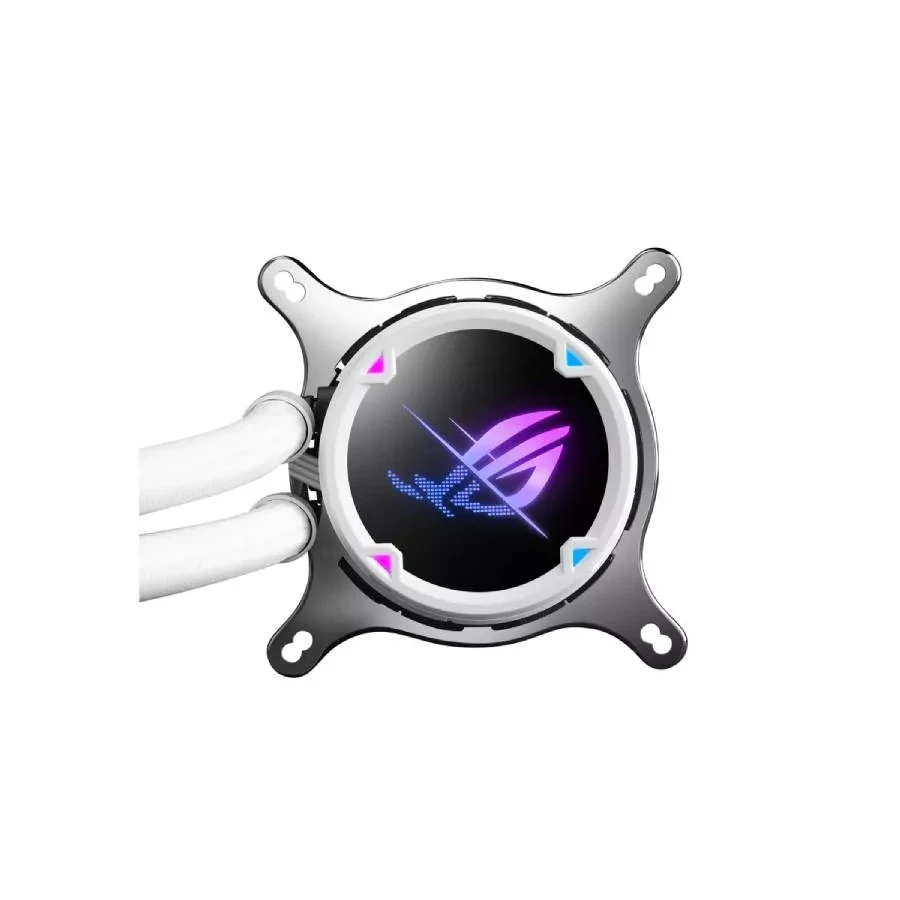 Водяное охлаждение ASUS ROG STRIX LC II 240, белое, ARGB — 5