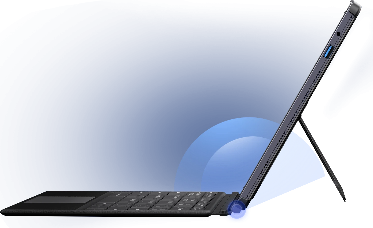 Планшет Chuwi Hi10 Max, Intel Ultra125U, 12.96" 2880×1920 IPS, 12Gb, 512Gb SSD, Keyboard, Win11Pro — 3