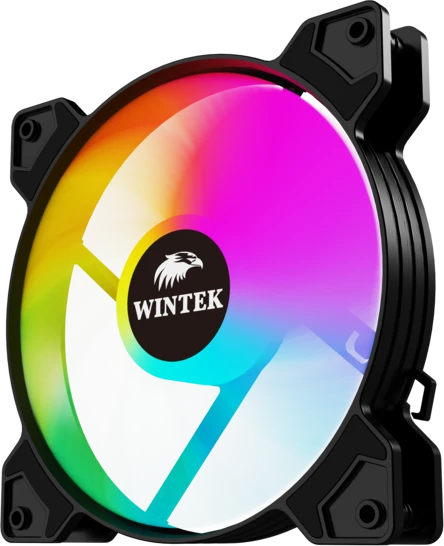 Вентилятор для корпуса Wintek M2-B-14 Colorful, 14 см, 4 pin MOLEX — 3