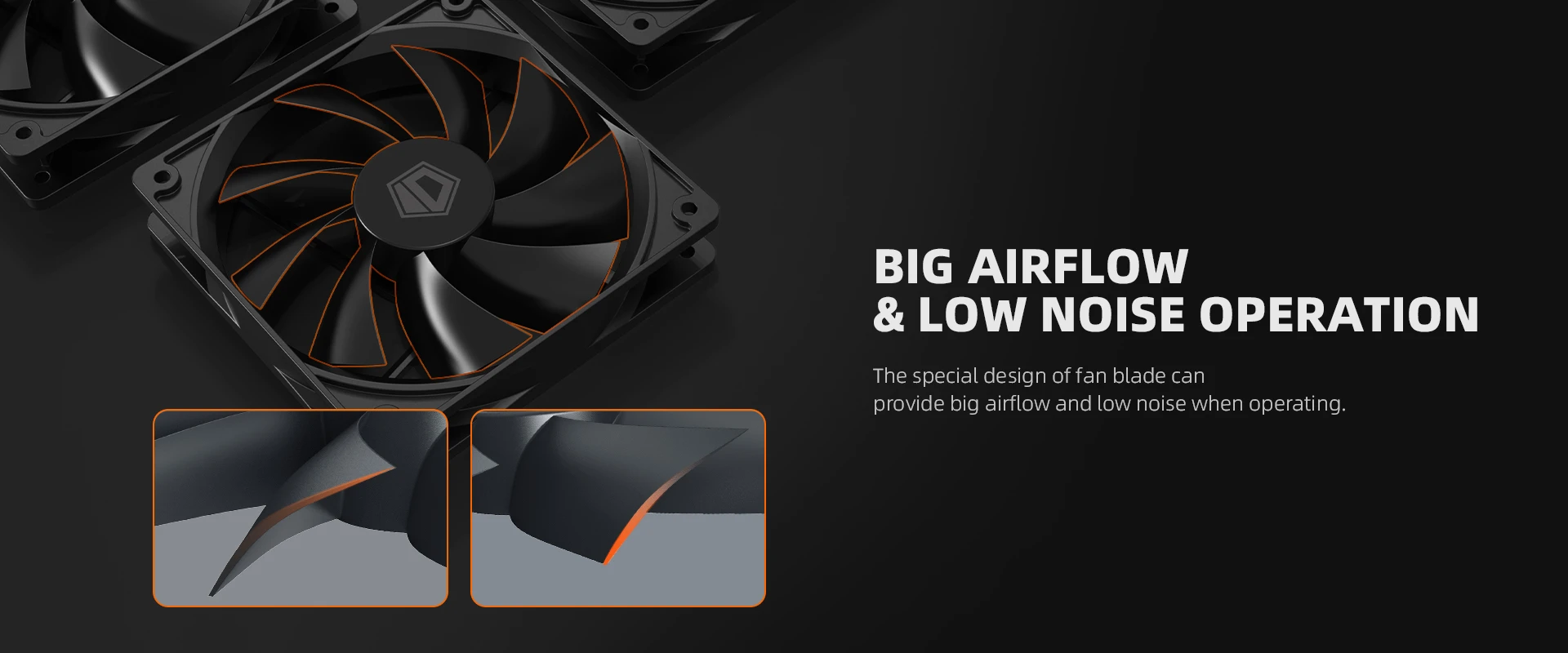 Вентилятор для корпуса ID-COOLING XF-120-K — 5