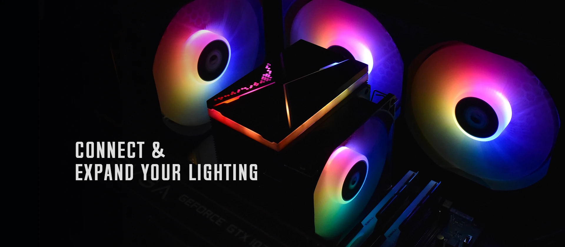 Разветвитель ID-COOLING FS-04 ARGB — 4