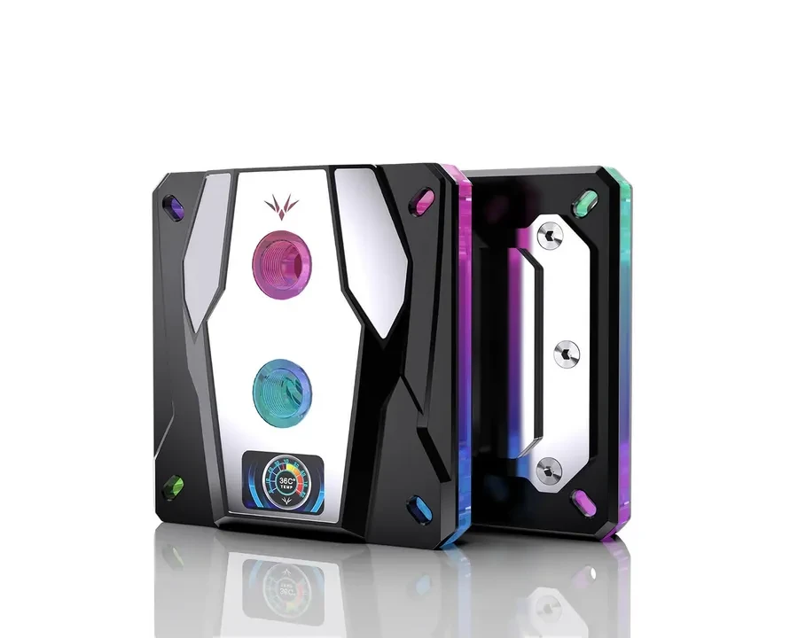 Водяное охлаждение Granzon GAIS CPU, RGB, чёрное — 2