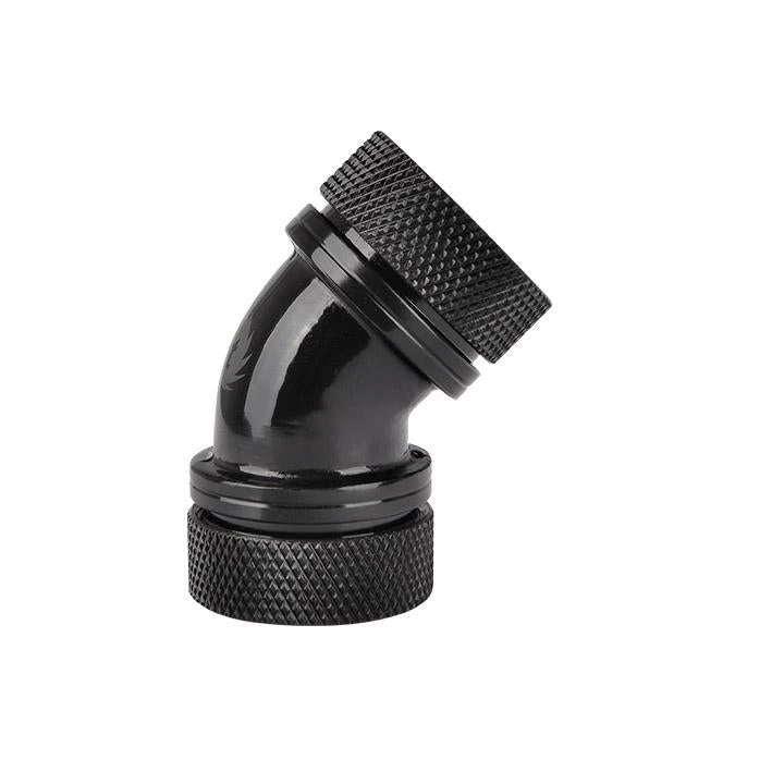 Фитинг для СВО Thermaltake Pacific PETG Tube 45-Degree dual, CL-W098-CA00BL-A