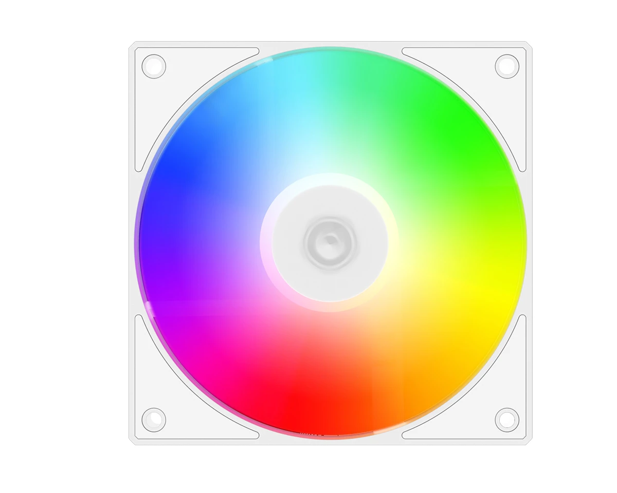 Вентилятор для корпуса ID-COOLING AS-120-ARGB-W — 3