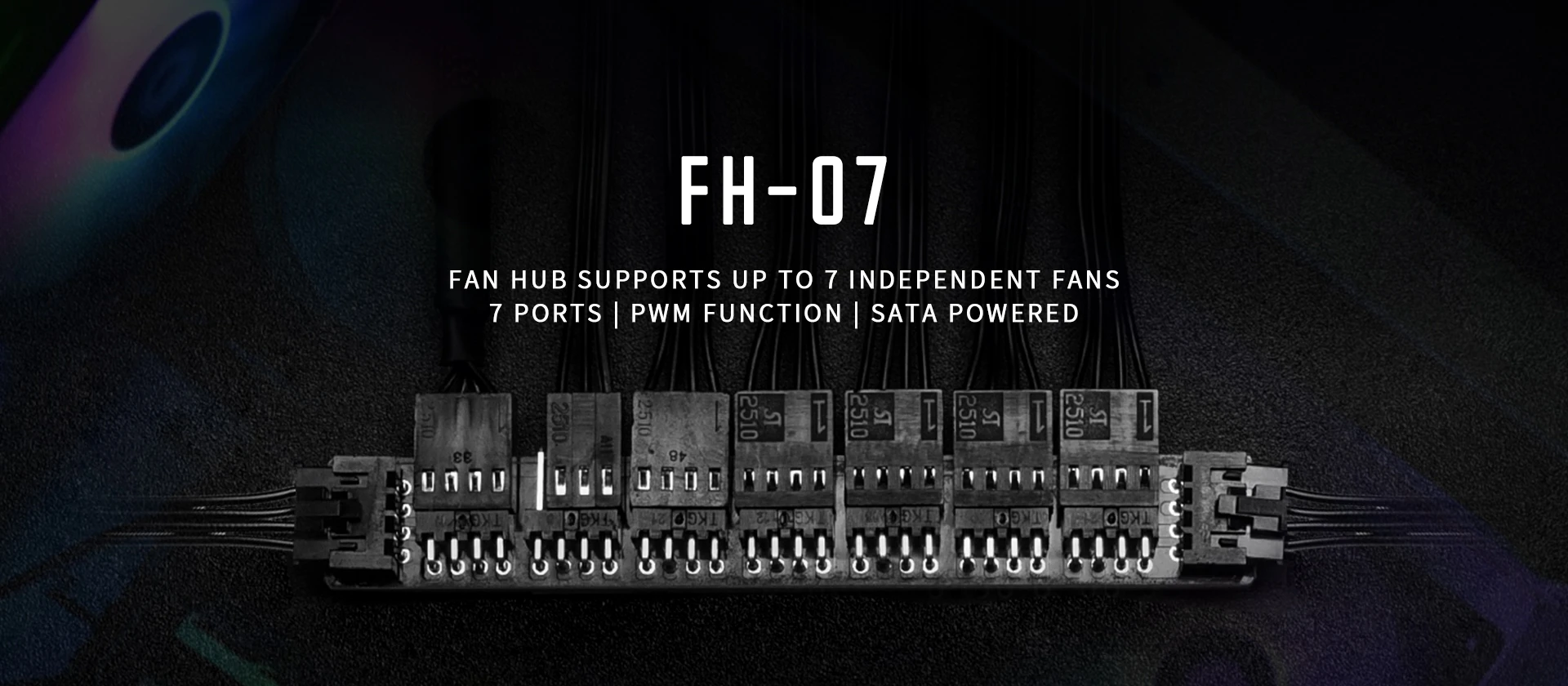Контроллер RGB (разветвитель) ID-COOLING FH-07