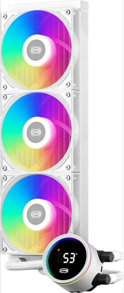 Жидкостное охлаждение PCCooler DA360 Pro ARGB, 300W, белое