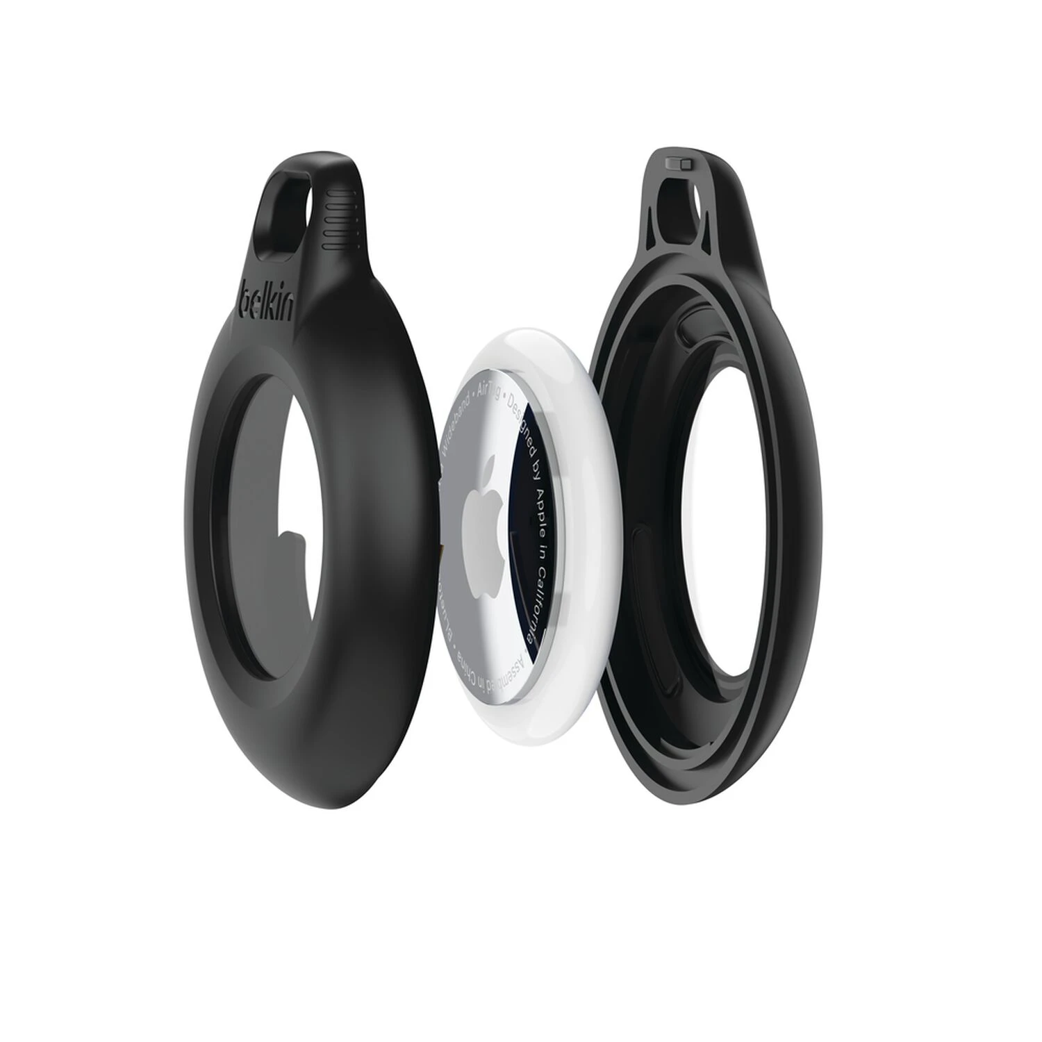 Аксессуар BELKIN Secure Holder - Airtag - Waterproof Keyring - 1 Pack, Black — 2