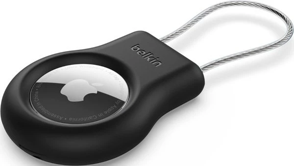 Аксессуар BELKIN Secure Holder with Wire Cable - Airtag - Black — 3