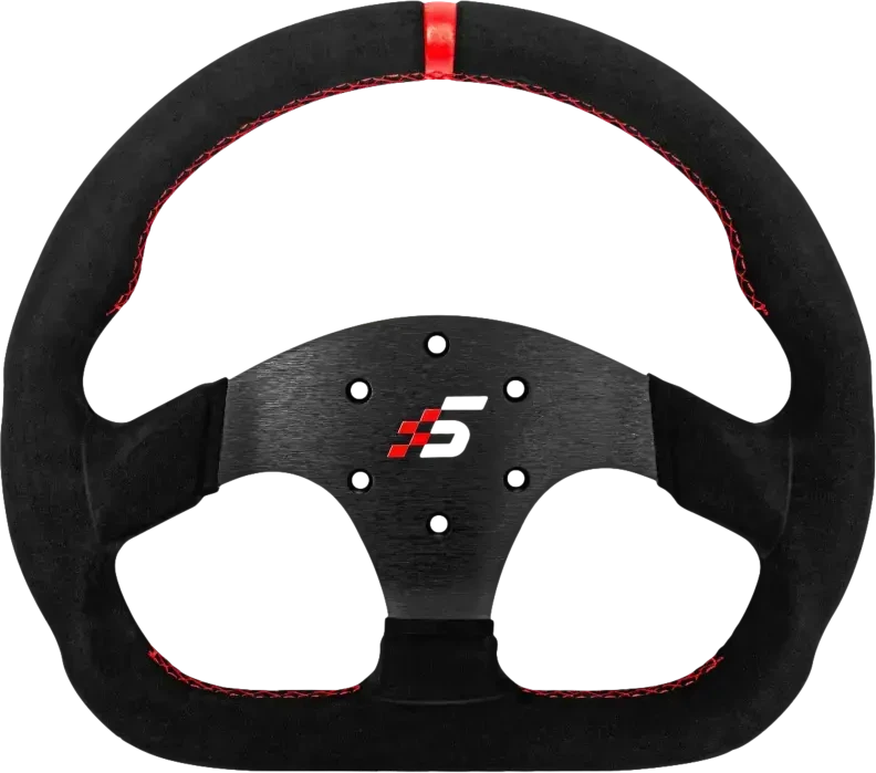 Геймпад D-Shaped Steering wheel without HUB | 325mm | Alcantara