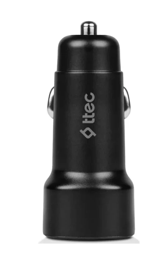Автомобильное зарядное устройство ttec SmartCharger PD 30W Car Fast Charger Black