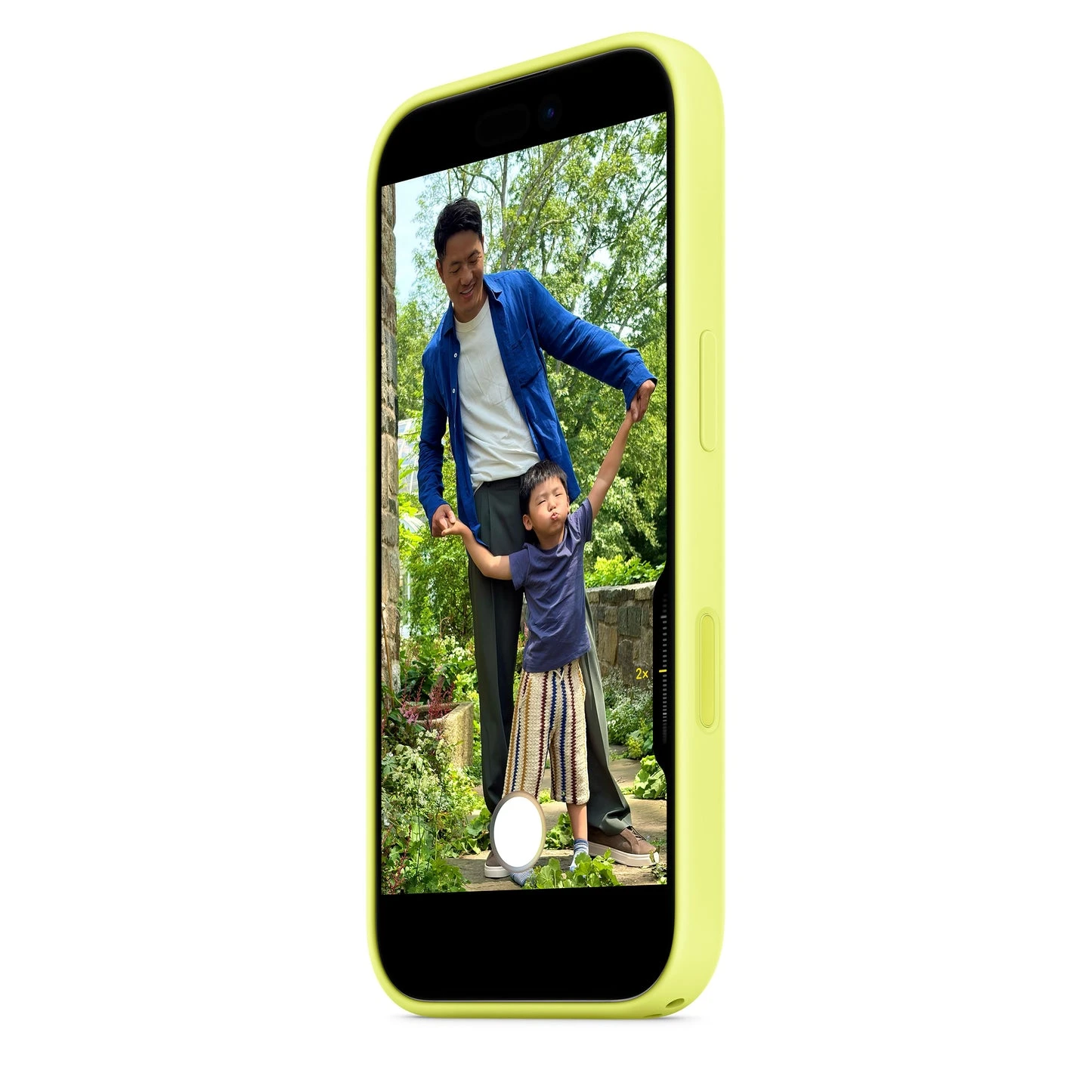 Чехол iPhone 17 Silicone Case with MagSafe - Neon Yellow,Model A3558 — 2