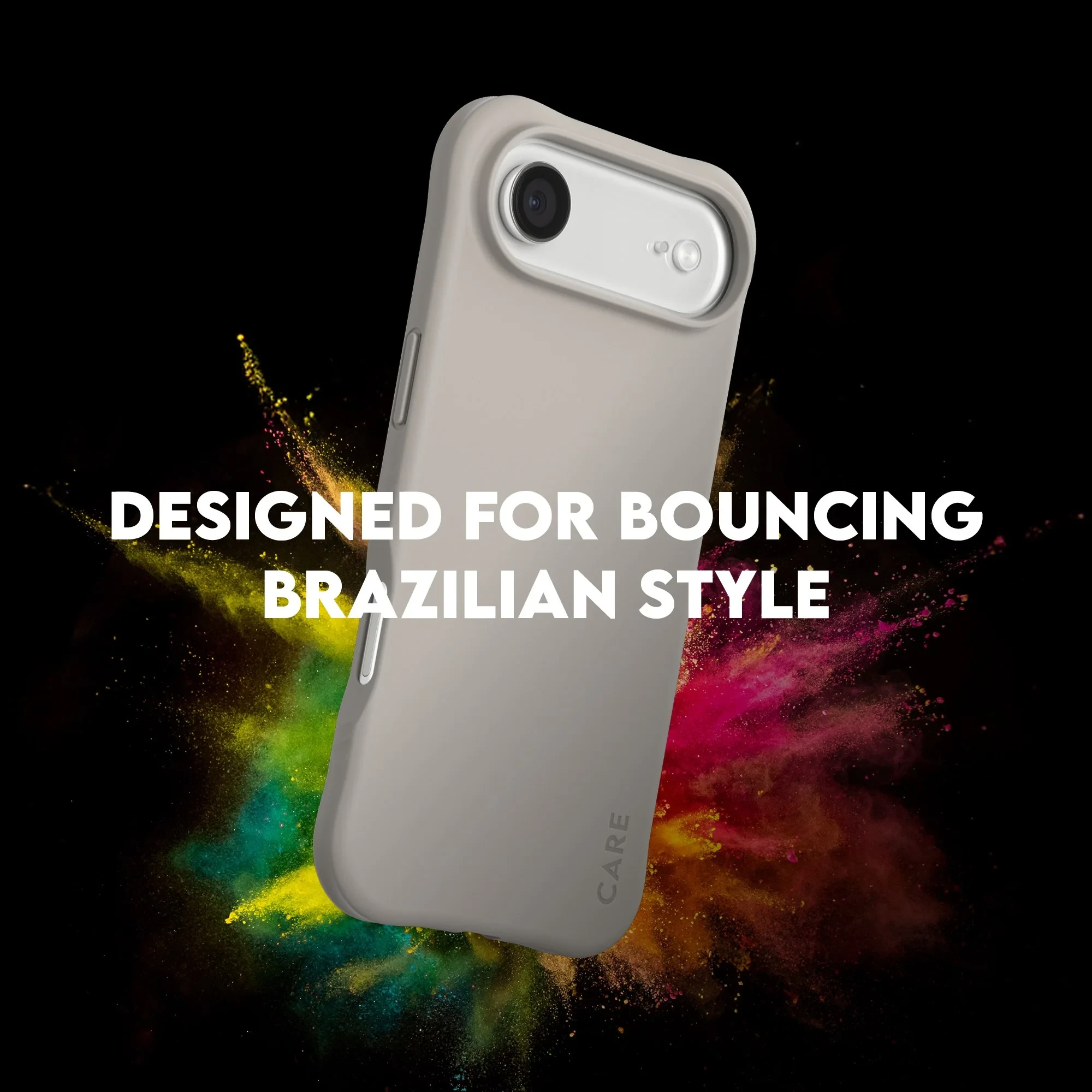 Чехол CARE by PanzerGlass FLOW Case Vanilla w. MagSafe iPhone Air — 3