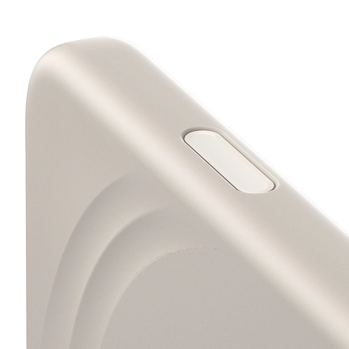 Чехол CARE by PanzerGlass FLOW Case Vanilla w. Haptic Button & MagSafe iPhone 17 Pro Max — 5