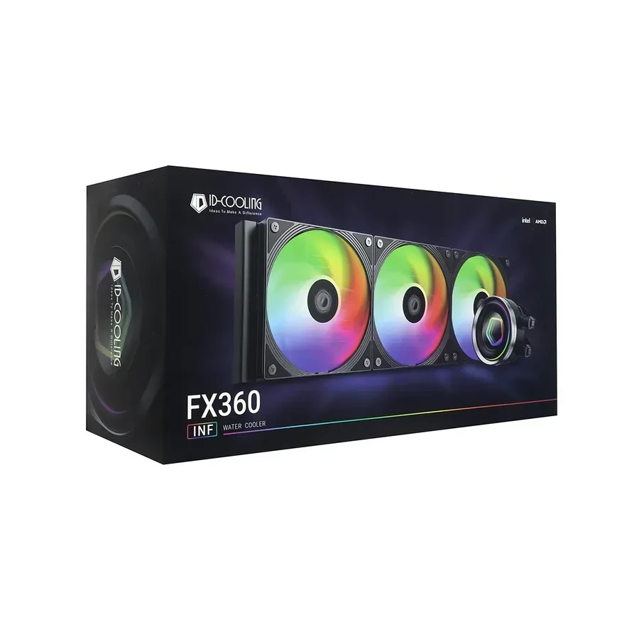 Жидкостное охлаждение ID-COOLING FX360 INF, 360mm — 2