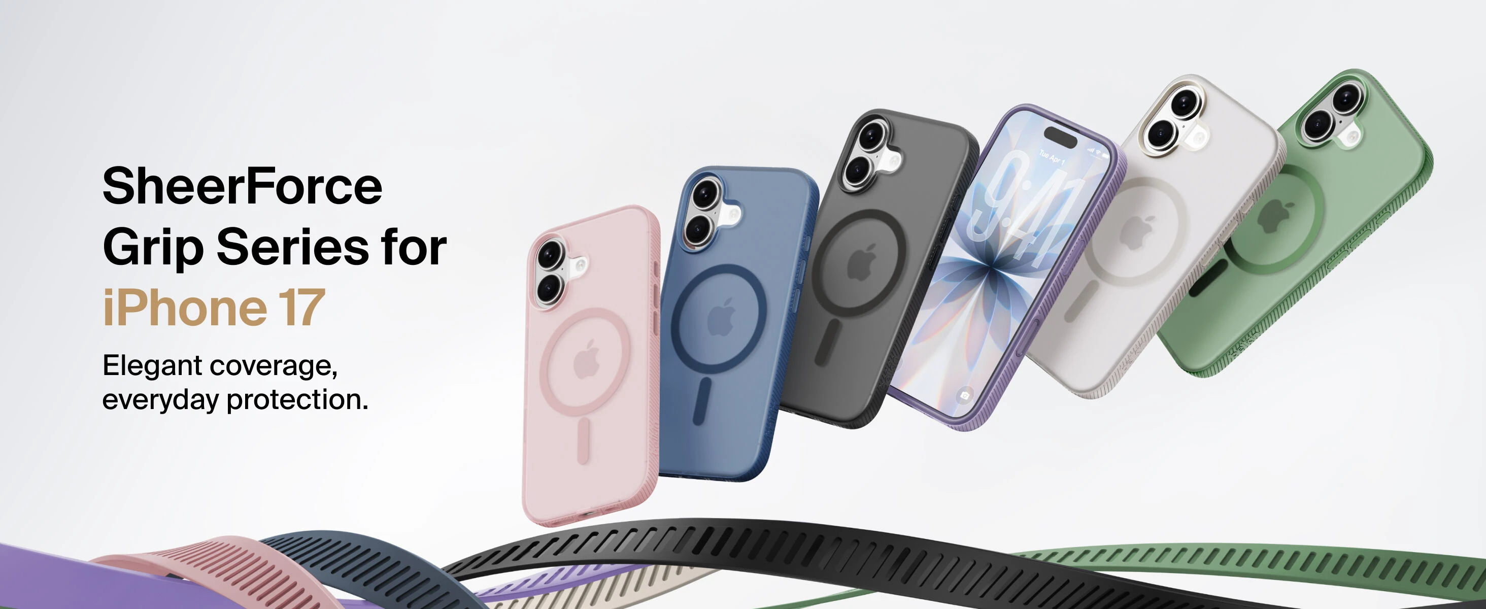 Чехол BELKIN Magnetic Protective Grip Case - iPhone 17 - Sand