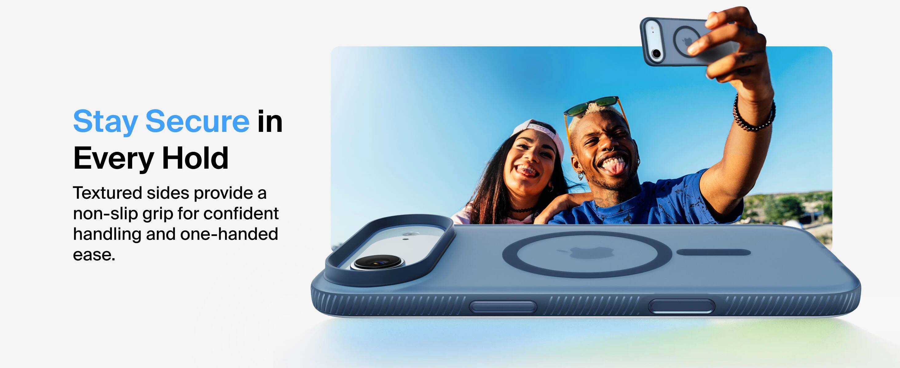 Чехол BELKIN Magnetic Protective Grip Case - iPhone Air - Navy — 2