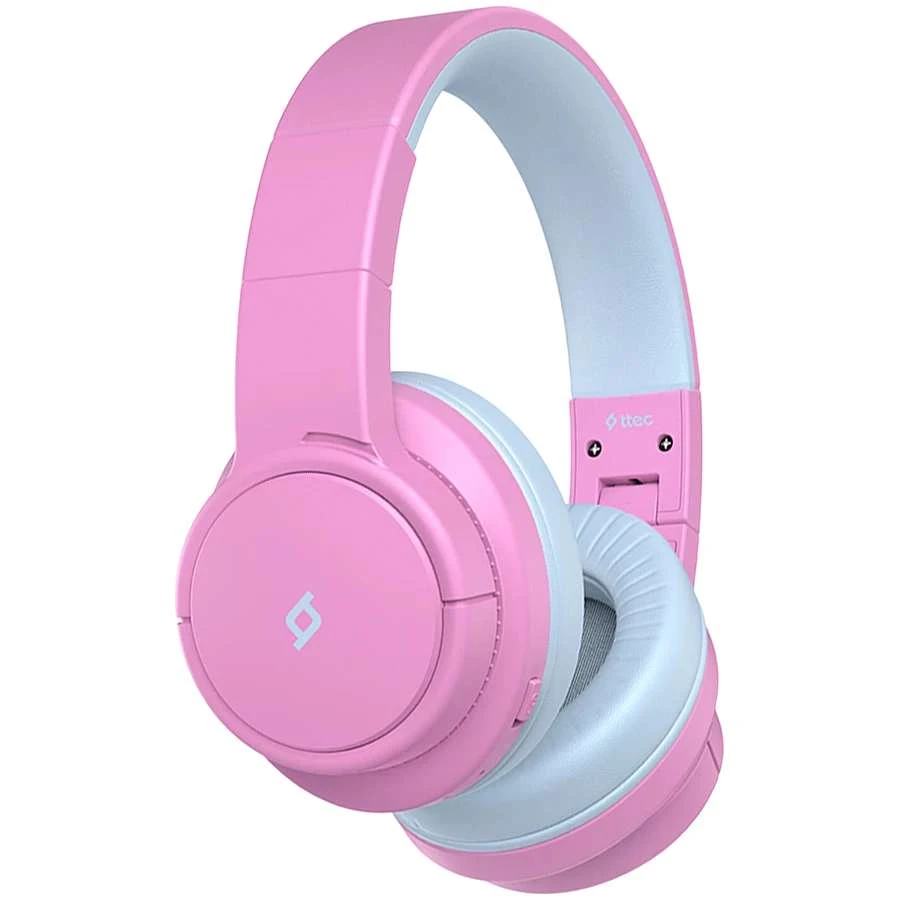 Наушники ttec SoundBuddy 3 Kids On-Ear Wireless Bluetooth Headphones Ballerina Pink