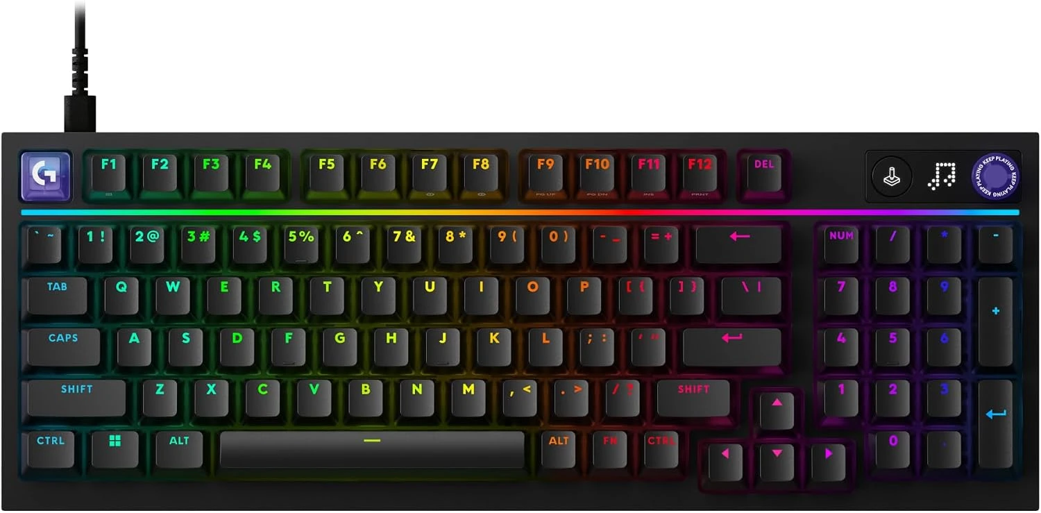 Клавиатура LOGITECH G316 X 98 - BLACK - RUS - USB - EMEA28i-935 - TACTILE