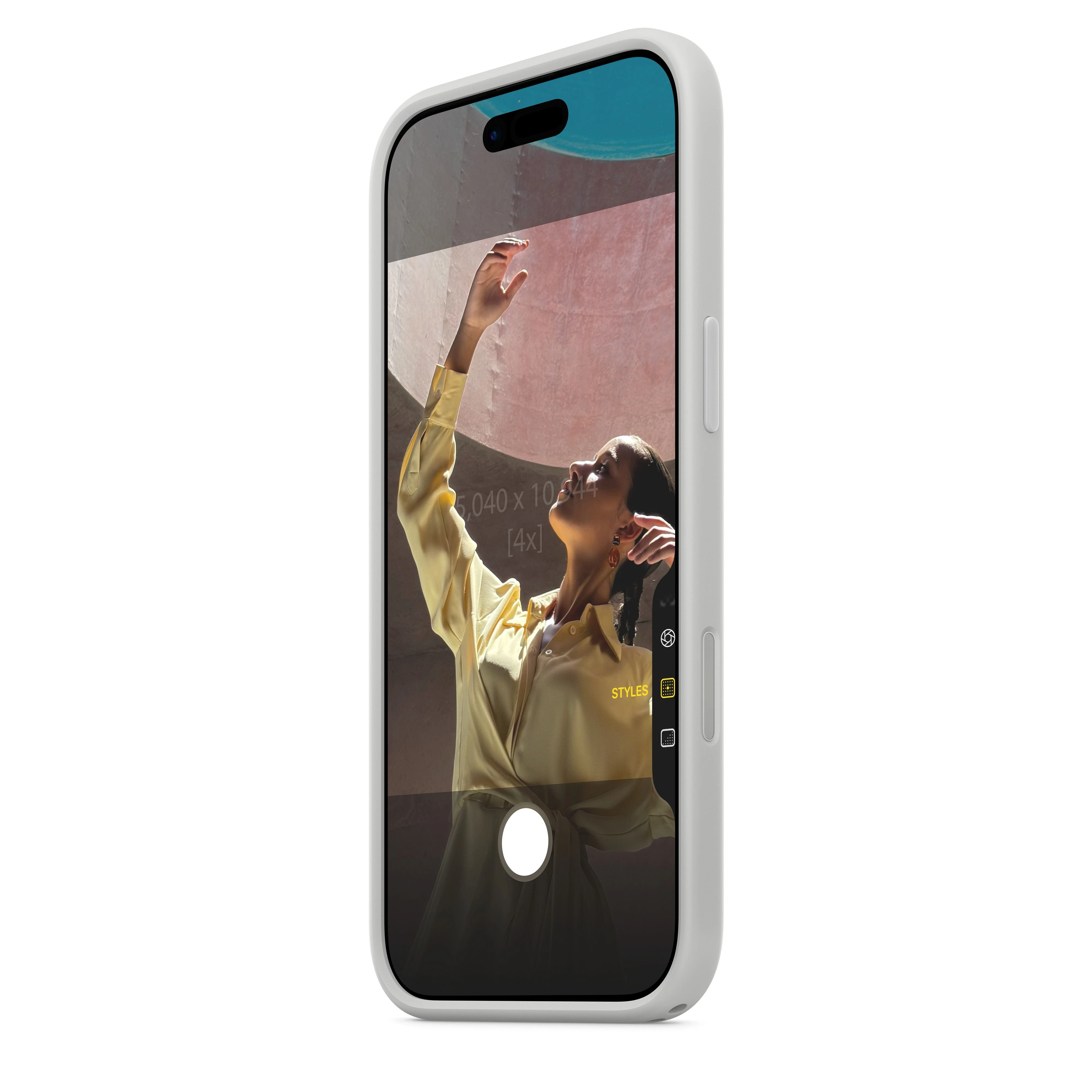 Чехол iPhone Air Bumper - Light Gray,Model A3610 — 4