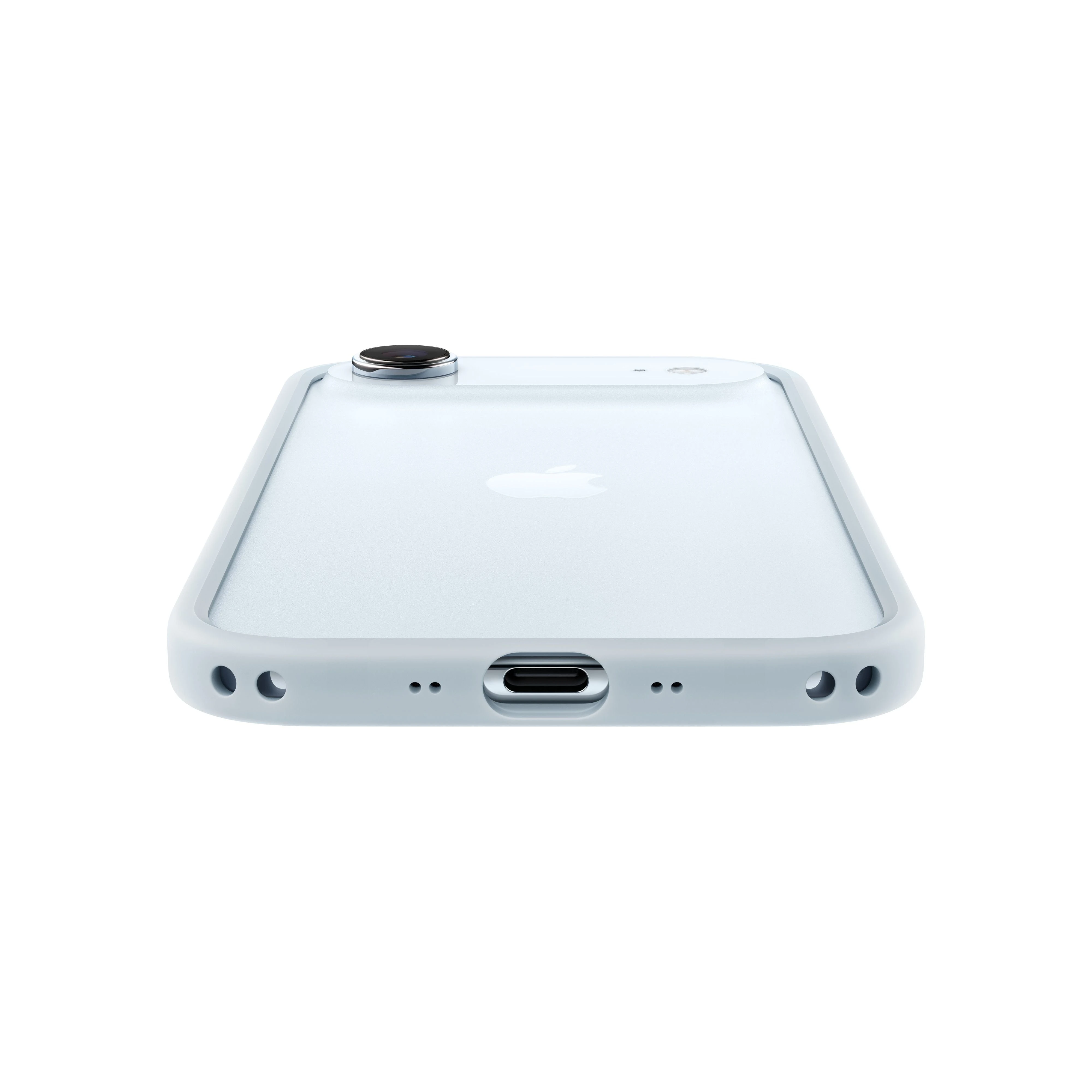Чехол iPhone Air Bumper - Light Gray,Model A3610 — 5