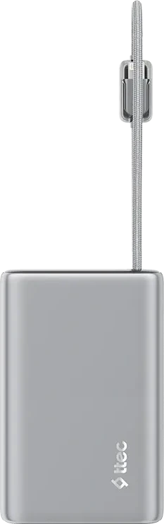 Внешний аккумулятор ttec ReCharger Pro Max TFT 20.000mAh PD 45W Powerbank with Built-in USB-C & Lightning Cable — 2