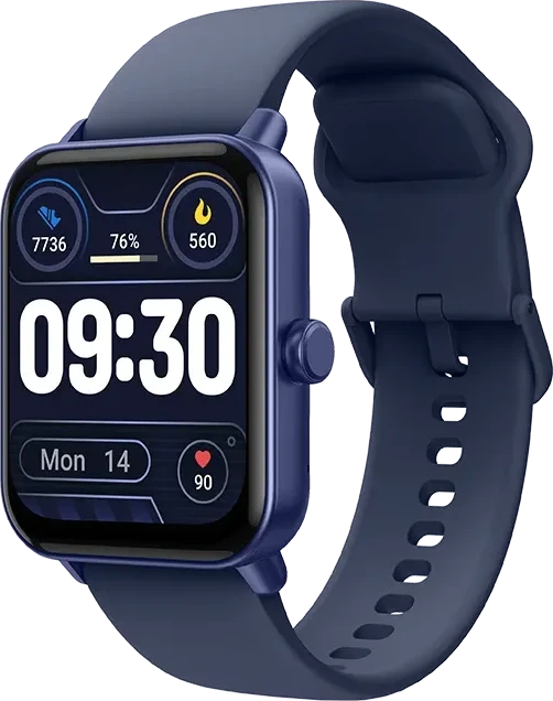 Смарт-часы ttec Tempus 44 mm Rectangular Case Smartwatch Atlantic Blue