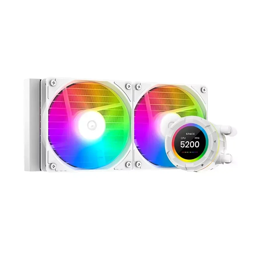 Водяное охлаждение ID-COOLING SL240 XE, белый, 240мм