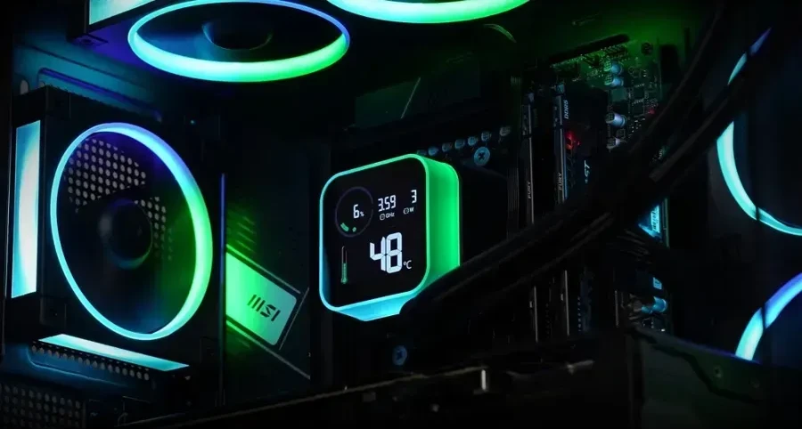 Кулер с водяным охлаждением Deepcool LQ360 ULTRA ARGB — 2