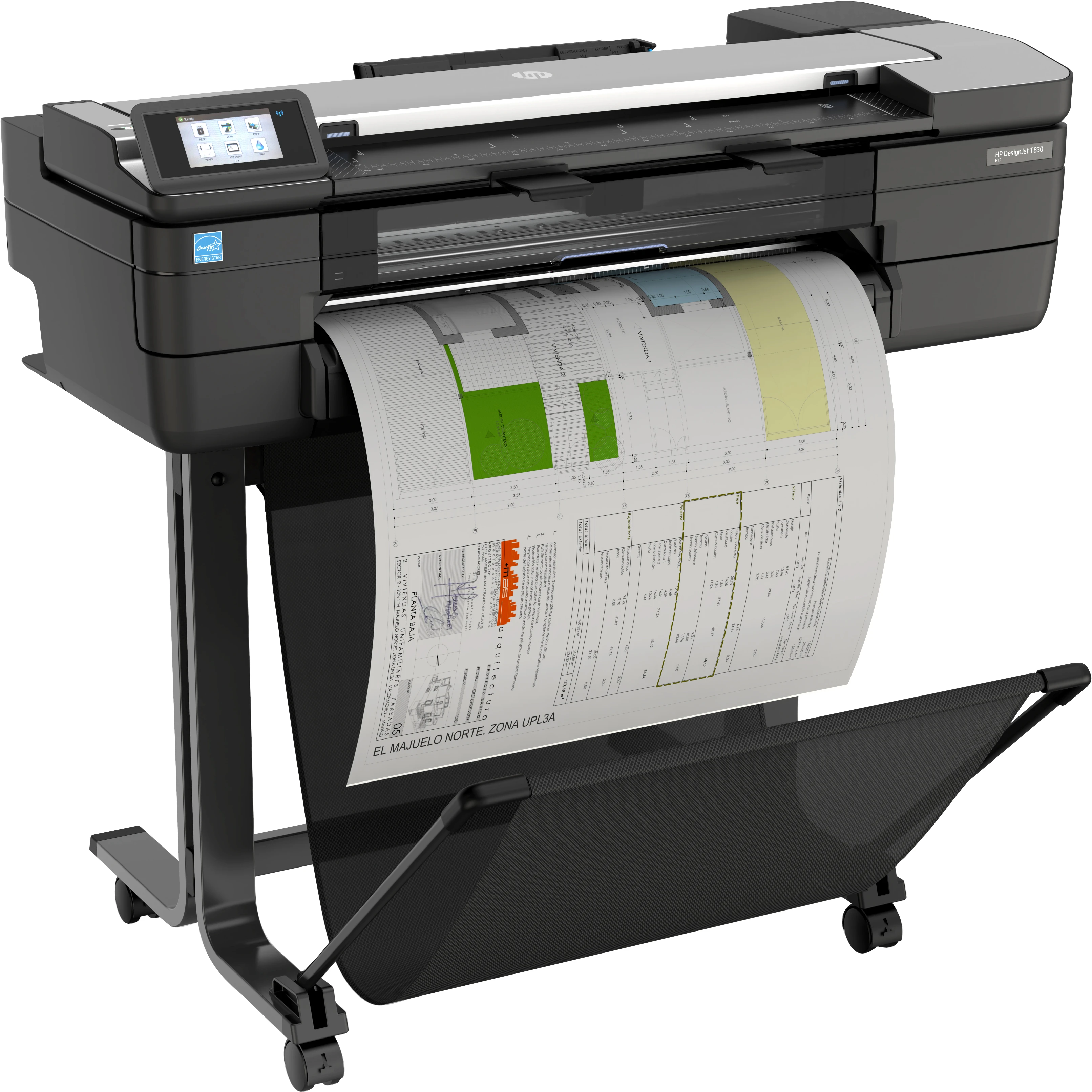 Плоттер HP DesignJet T830 24in MFP Printer (A1/610 mm) — 5