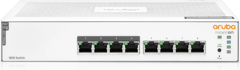 Коммутатор HPE Aruba Instant On 1830 8G 4p Class4 PoE 65W Switch (JL811A#ABB)