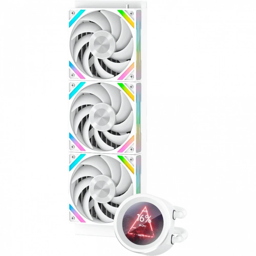 Система жидкостного охлаждения Water Cooler Sama Q60 , for Socket 1851/1700/1200/115x/AMD, 83 CFM, 34.8 dBA, black — 2