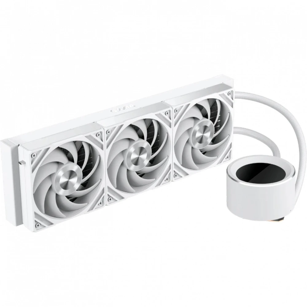 Система жидкостного охлаждения Water Cooler Sama Q60 , for Socket 1851/1700/1200/115x/AMD, 83 CFM, 34.8 dBA, White — 4