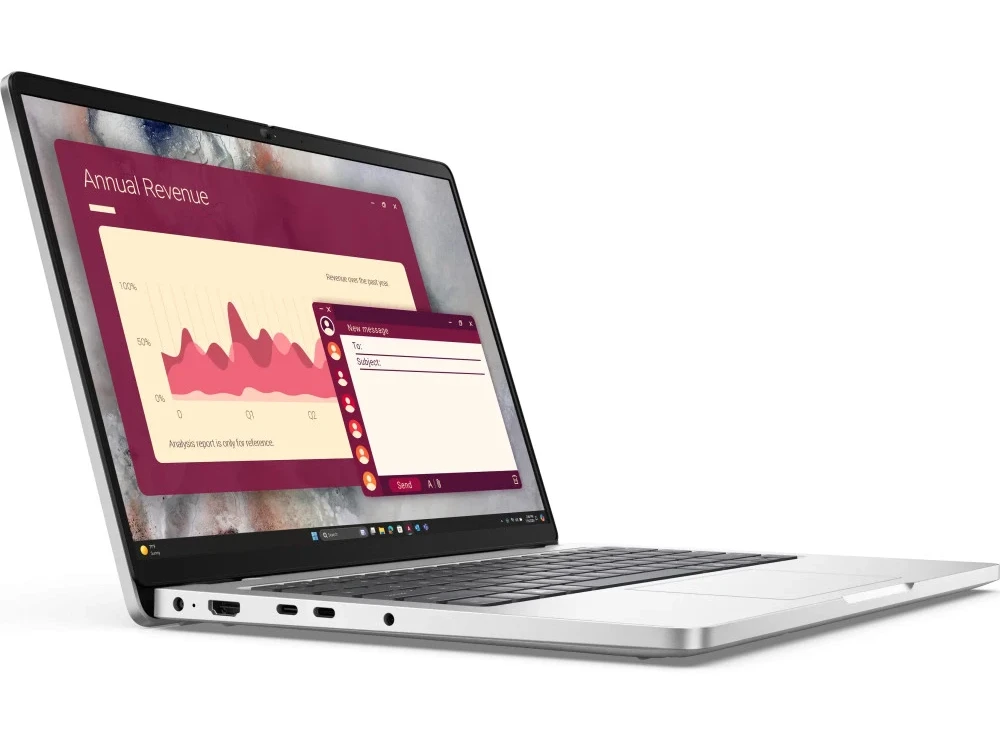Ноутбук Dell Pro PC14250 (210-BQHF/BTO121_PC14250_EMEA), Intel Core Ultra 7 265U, 16 ГБ, 512 ГБ, 14"