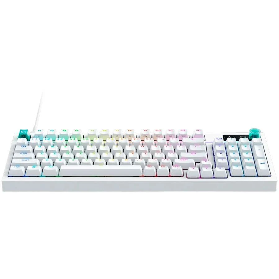 Клавиатура LOGITECH G316 X 98 Wired Gaming Keyboard - WHITE - US INT'L - USB - EMEA28i - 935 - TACTILE — 2
