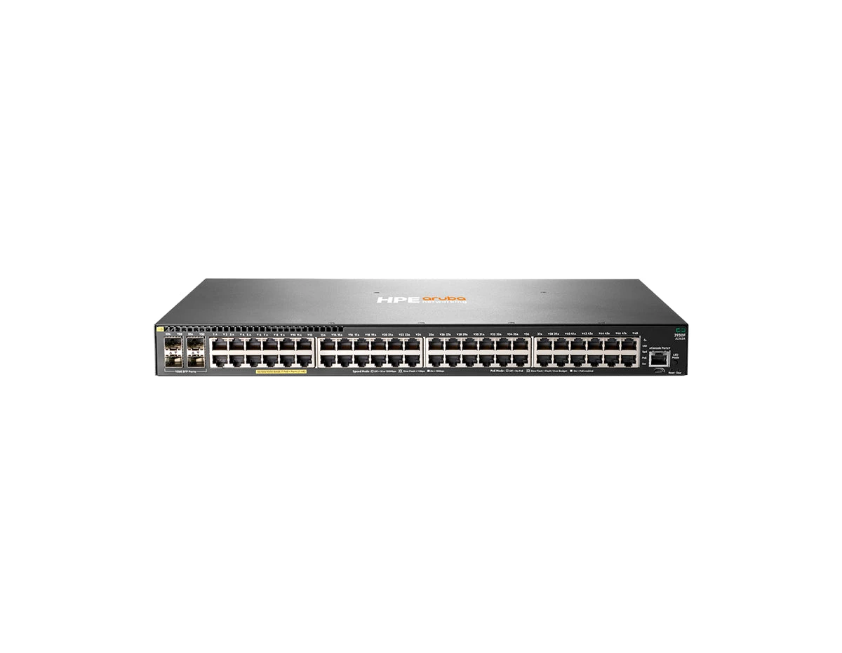 Коммутатор HPE Aruba 2930F 48G PoE+ 4SFP Switch (JL262A#ABB)
