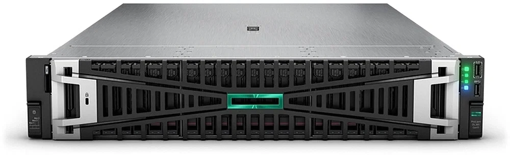 Сервер HPE ProLiant DL380 Gen11, Xeon Silver 4514Y, 64 ГБ DDR5, 8×SFF, MR416i-o, 2×2.4 ТБ SAS, 2×1000 Вт (P77235-425) — 2