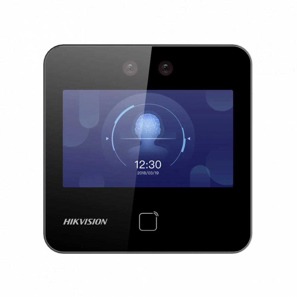 Терминал распознавания лиц Hikvision DS-K1T343M(L), карты доступа, PIN-код — 2