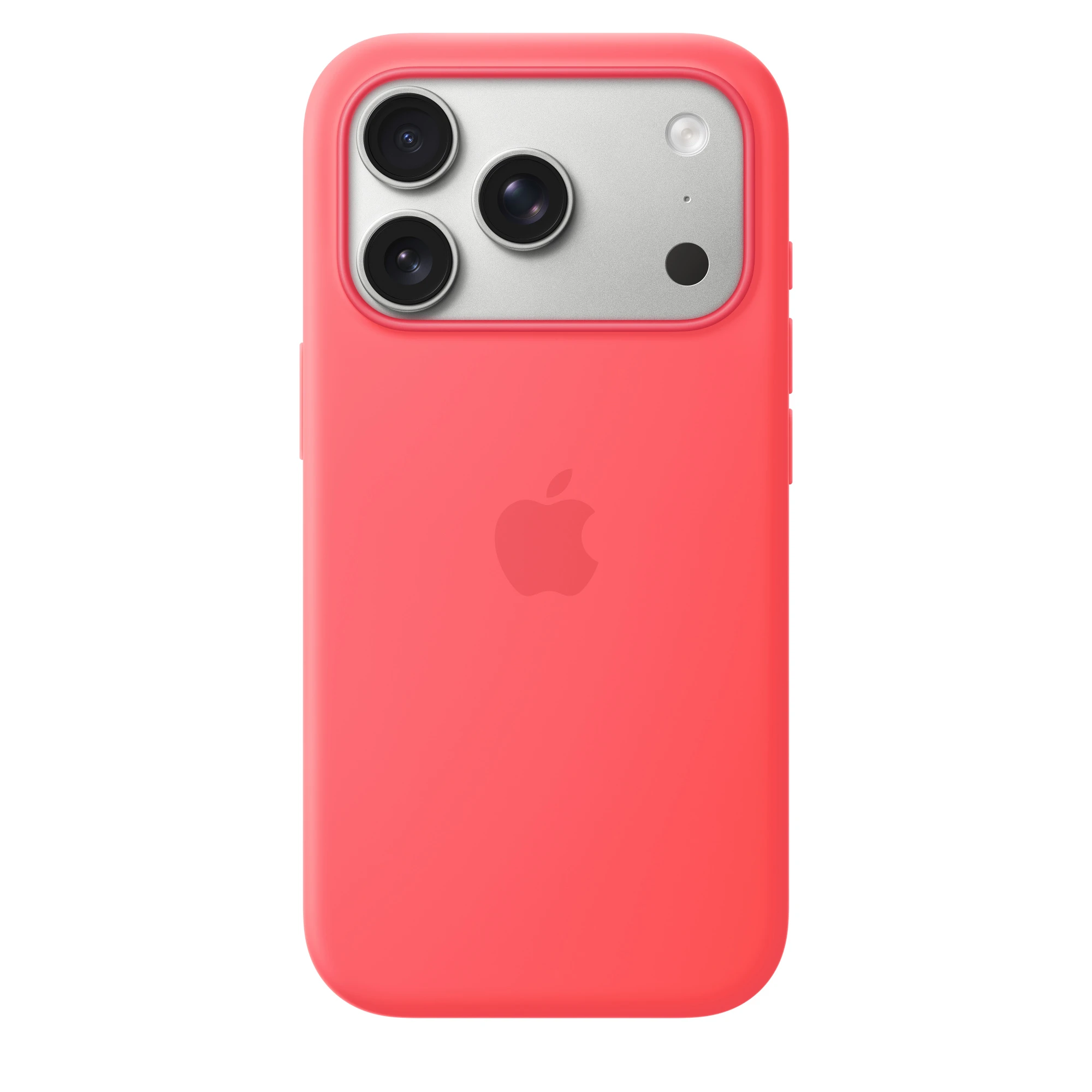 Чехол iPhone 17 Pro Silicone Case with MagSafe - Bright Guava,Model A3559