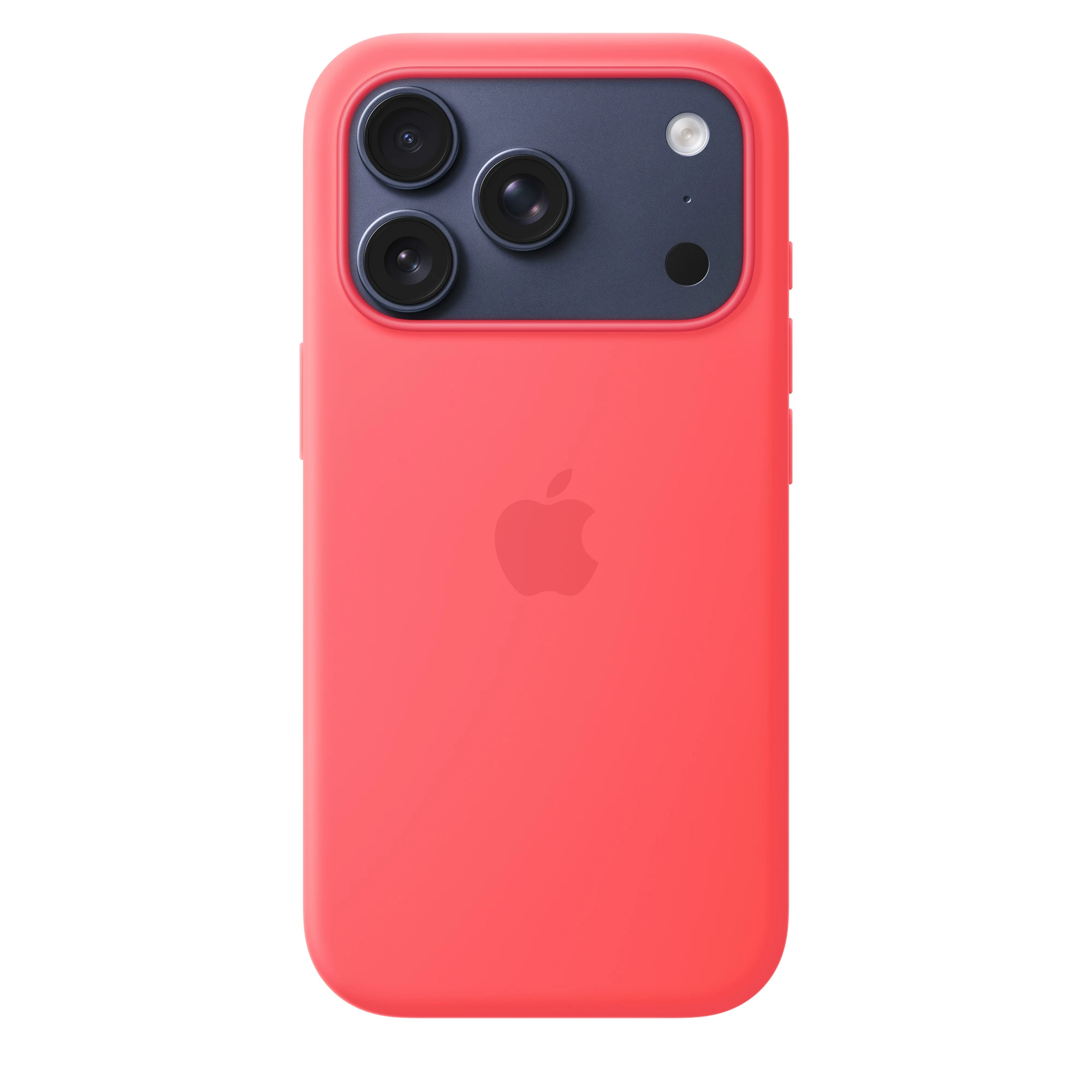 Чехол iPhone 17 Pro Silicone Case with MagSafe - Bright Guava,Model A3559 — 3