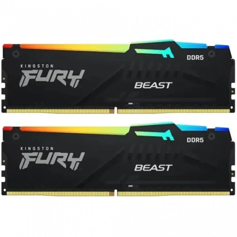 ОЗУ Kingston FURY Beast DDR5 64GB, 2x32GB 6000MHz