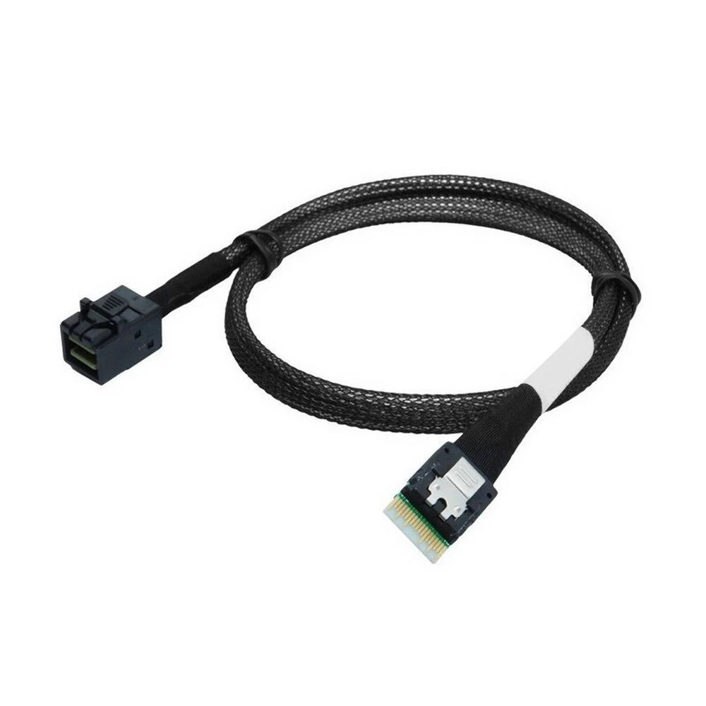 Кабель Supermicro Slimline x8 (STR) to 4x SATA, P1 75cm, P2 75cm, P3 90cm