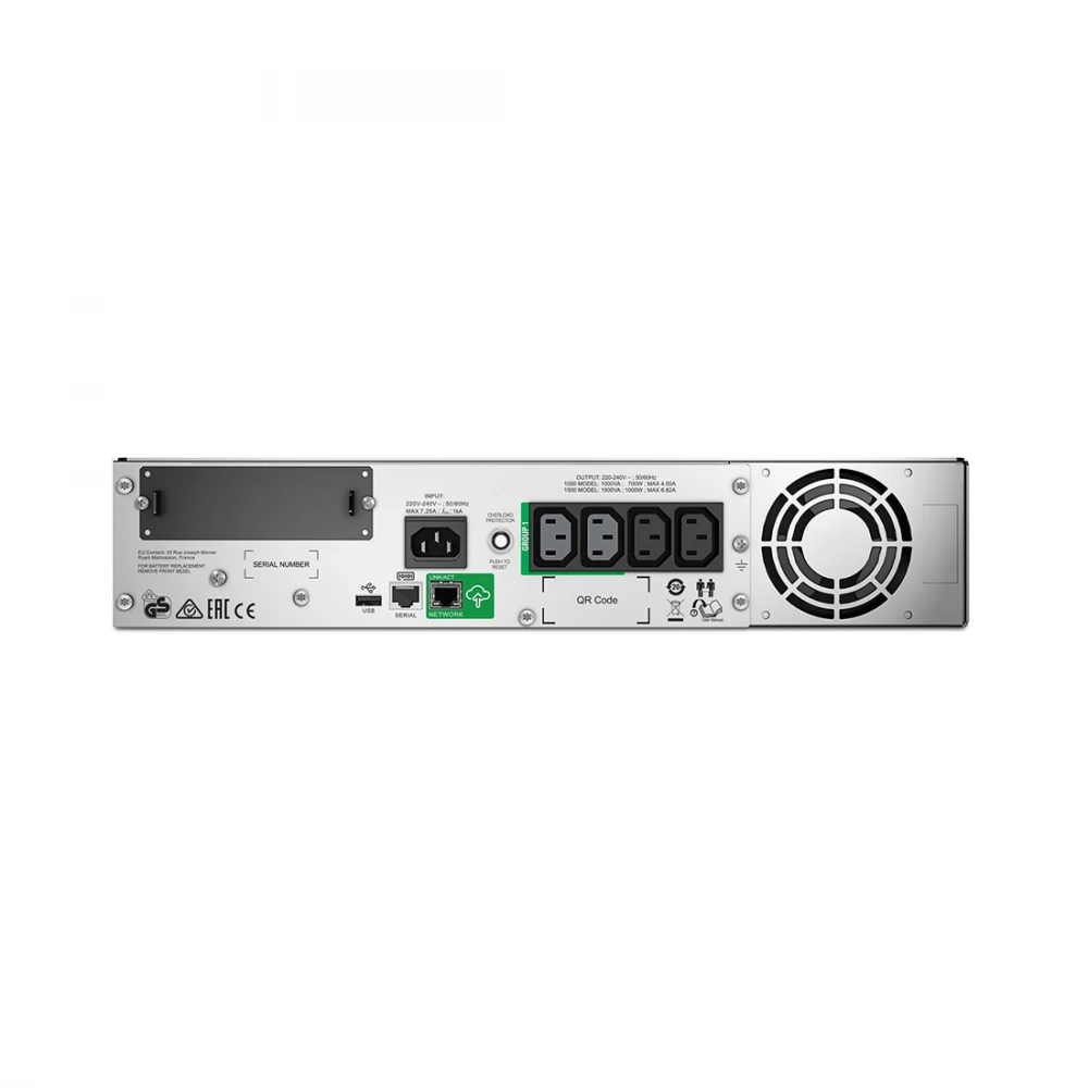 Источник бесперебойного питания APC Smart-UPS SMT1000RMI2UC — 3